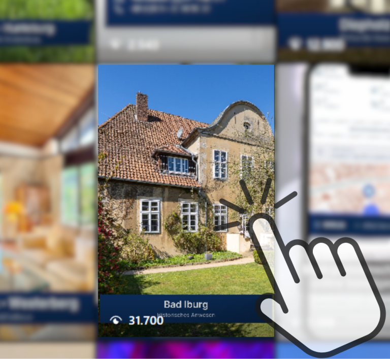 Historisches Gebäude mit Garten und Modernisierungsdetails in Bad Hurg.